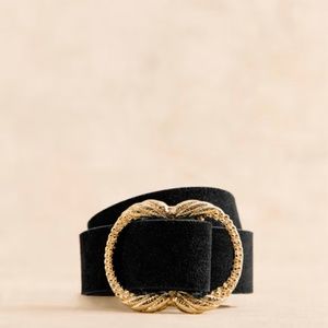 Sezane Artemis Belt in black